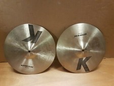 90's K. ZILDJIAN HIHAT 13 " EXTRA HEAVY - made in USA