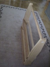 FLASCHENTRÄGER Echtholz  1/2 Meter Bier für 7-8 Flaschen FLASCHENKORB BIERTRÄGER