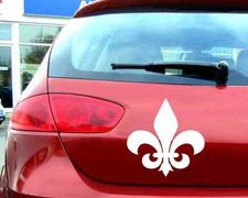 Aufkleber Fleur de Lis