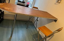 ikea Bartisch mit franklin barhocker klappbar*2  und 'Dennis' Klappstühle*4