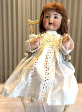 Bisquit-Porzellankopf- Charakter- Puppe- Simon & Halbig 126 - ca 40 cm- 1914