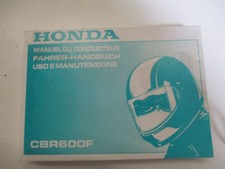 Handbuch Honda CBR 600 F