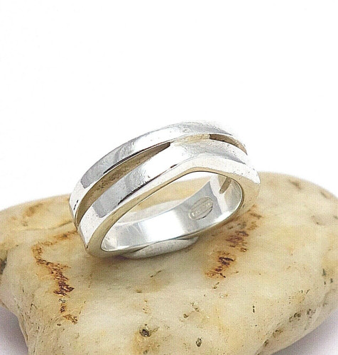 Fossil schöner band ring - fossil,