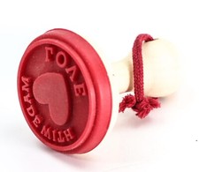 Ausstecjerform - Herz - LOVE  MADE WITH  Silikon Keksstempel Backen Hochzeit