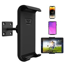 ✅ Tablet Wandhalterung schwenkbar Ipad Halterung, universal Kugelgelenk Schwarz