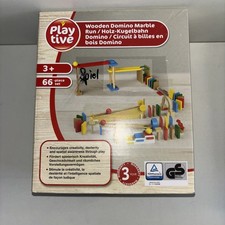 Playtive Holz Kugelbahn Domino