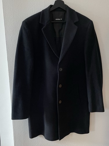 Strellson mantel schwarz gr - mantel, schwarz,