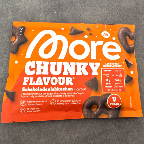 More chunky flavour - more,