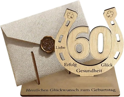 Geburtstag geschenk set - 60,