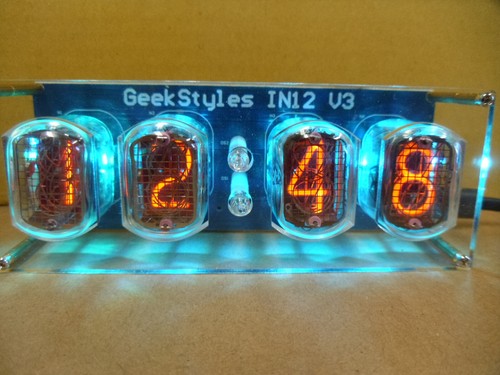Nixie uhr mit netzteil - uhr,
