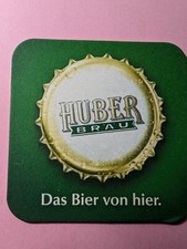 Bierdeckel huber bräu - huber,