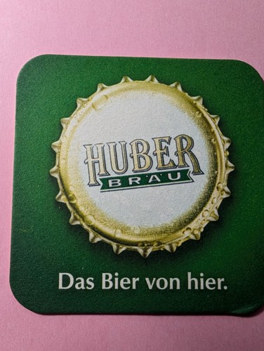 Bierdeckel huber bräu - bierdeckel,