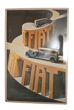 NEU FIAT Auto Blechschild