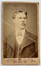 orig. CDV Foto Fotografie Mann