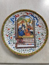 Wandteller Le porcellane Fontana dei Medici, 1991, neuwertig, Anbetung Jesu