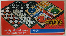Magnet Spielset - Reisespiele -VR Bank - Dame/Schach/Mensch Ärgere dich nicht
