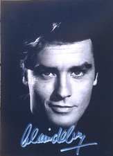 Alain Delon (+)  Autogramm