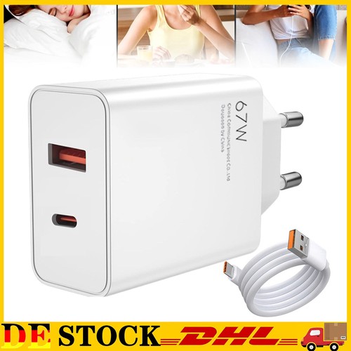 2in1 67w schnell ladegerät - schnell,