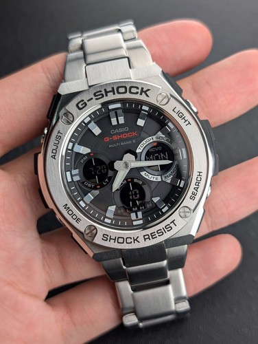 Casio shock solar steel uhr - solar,