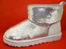 UGG Classic Mini Mirror Ball Boots Stiefel Stiefeletten Gefüttert Damen Gr.43