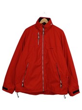 Le Frog Herren Regenjacke Rot