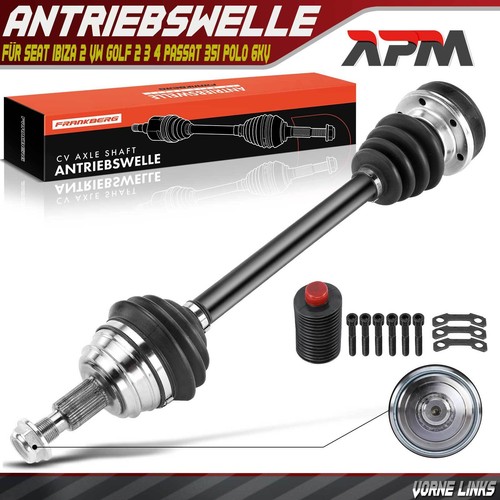 Antriebswelle vorne links - vorne, ohne