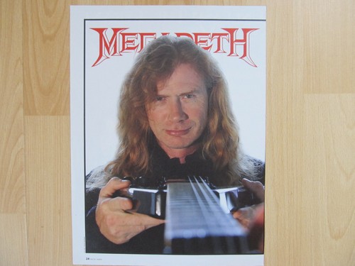 Megadeth poster dave mustaine - poster,