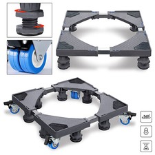 4/8 Beine Untergestell Waschmaschinen Trockner Verstellbar Podest Sockel Küche #