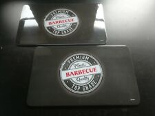 Melamin Brettchen Sprüchebrettchen Frühstücksbrettchen Barbecue Schwartz 1b Ware