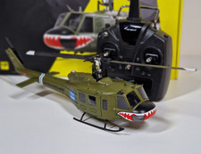 Amewi Bell UH-1 PRO Brushless CP-Helikopter 6-Kanal 6G Militär 25352 Rc Heli
