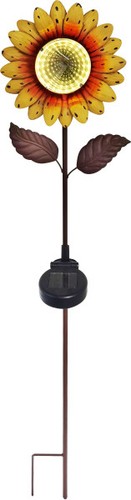 Led solarleuchte sonnenblume - led,