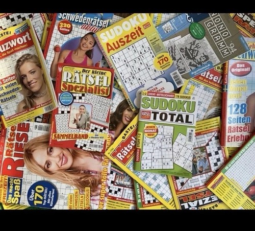 Rätselhefte zeitschriften - rätselhefte, &