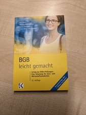Jura Studium BGB leicht gemacht 33. Auflage