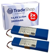 2x 14,4V Akku Li-Ion für