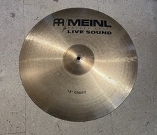 Meinl Live Sound Crash Becken