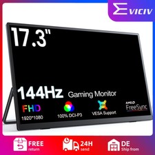  17,3 Zoll 144Hz Tragbarer Monitore 1920*1080 FHD Bildschirm Freistehend Display
