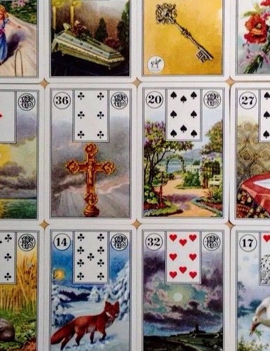 Lenormand wahrsagekarten - lenormand,