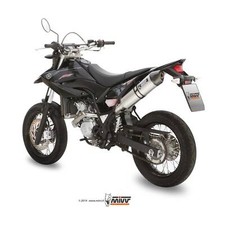MIVV OVAL Edelstahl SLIP-ON für YAMAHA WR 125 R/X 125 ccm Bj. 09-16