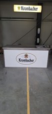 Krombacher Edelstahlklappthke mit Transportkiste Biertheke