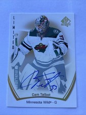 NHL Card-Cam Talbot-Limited Auto-SP Authentic 2021-22-Wild