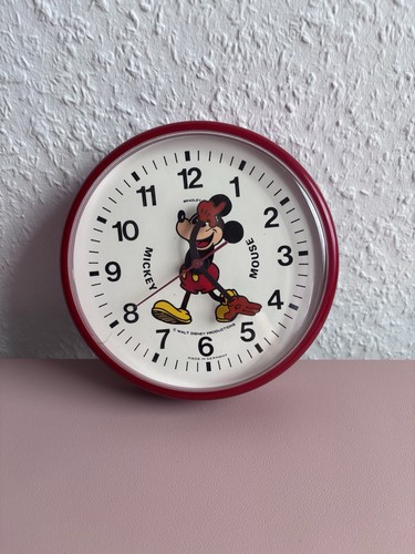 Disney mickey maus - mickey, wanduhr