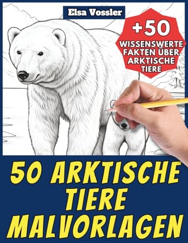 Malbuch arktische tiere - malbuch, 50