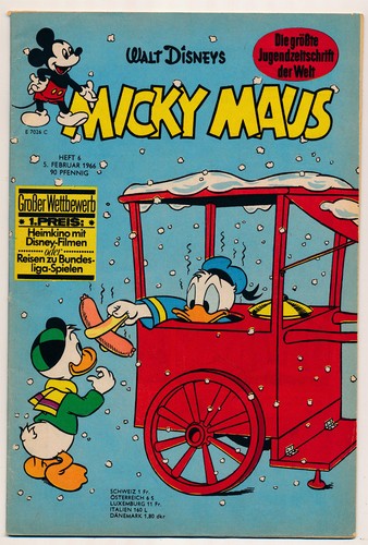 Micky maus 1966 heft - maus,