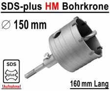 SDS-plus HM Bohrkrone Ø 150mm