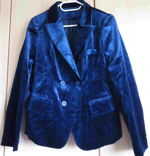 Samtanzug damen blau - samtanzug, größe