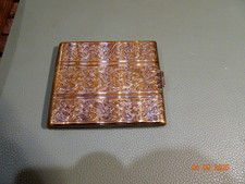 ALTES ZIGARETTEN ETUI METALL VERSILBERT