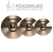 ANATOLIAN CYMBALS Diamond Trinity Beckenset 14" Hi-Hat, 16" Crash, 20" Ride, Bag