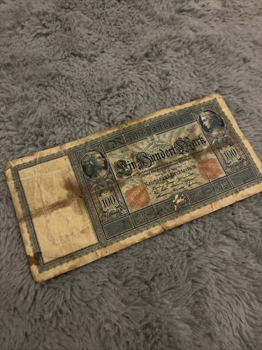 Reichsbanknote 100 mark 1910 - 100,