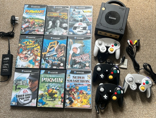 Gamecube konsole alle kabel - konsole,,