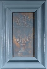 Wasserfarbe Bild Malerei Vintage-Diptychon „Altes Rom“